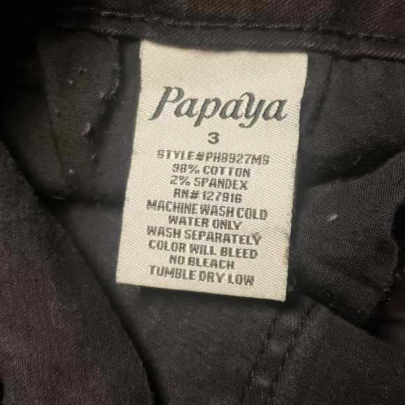 Papaya Ankle Lace Skinny Jeans - Picture 3 of 5